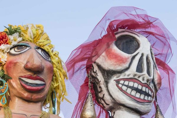 Mexico Puppets in Mojiganga music celebration